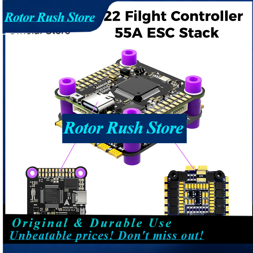 RoRusRadiolink F722 비행 컨트롤러 스택 - Drone Kit Fpv 리뷰 및 가격