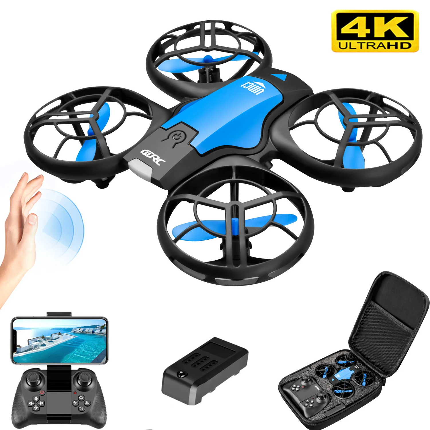 V8 신형 미니 드론 4K 프로페셔널 HD 1080P  - Drone Kit Professional 리뷰 및 가격